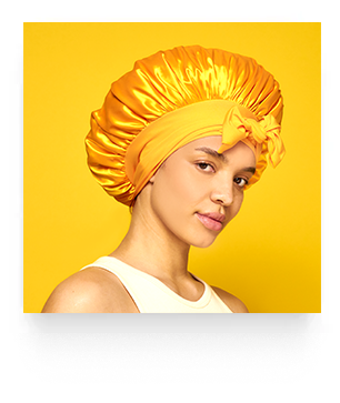 <p>Silk Hair Bonnet</p>